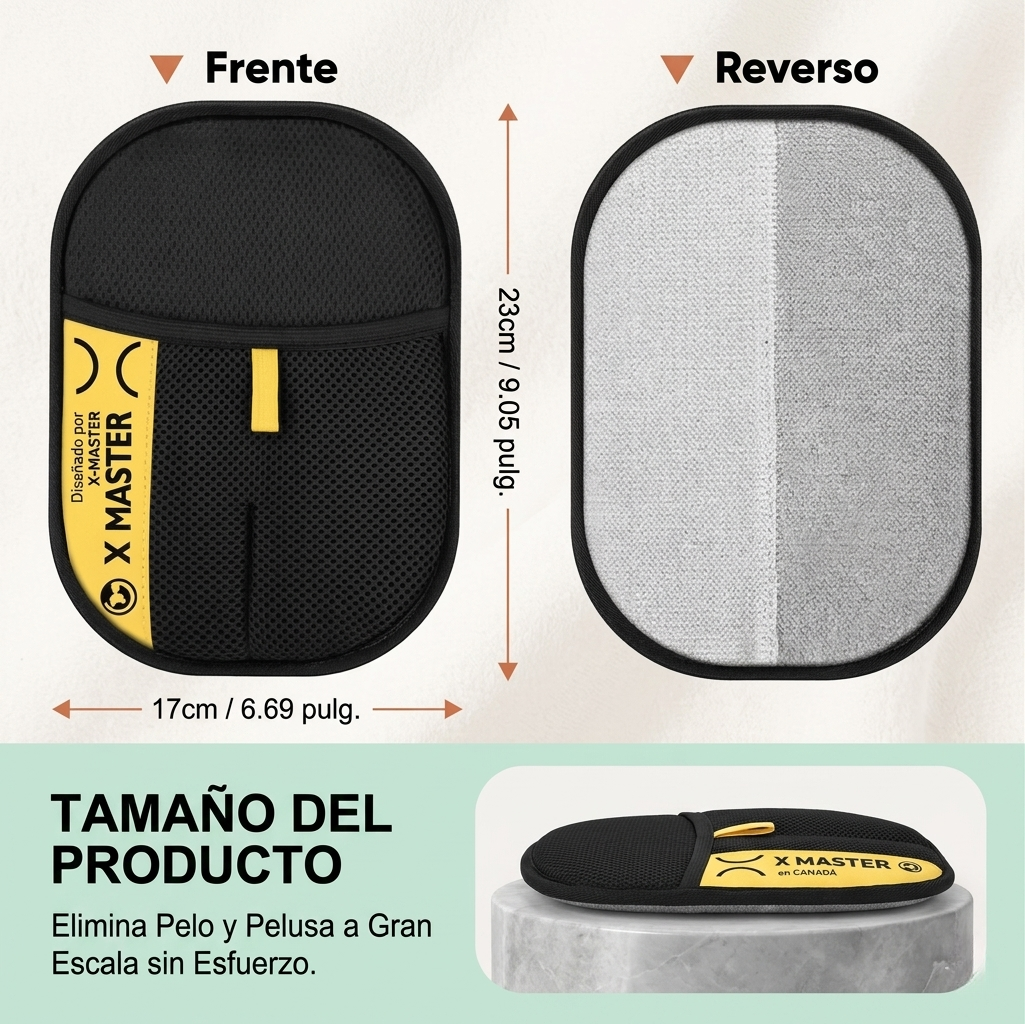 Guante Quitapelos para Mascotas