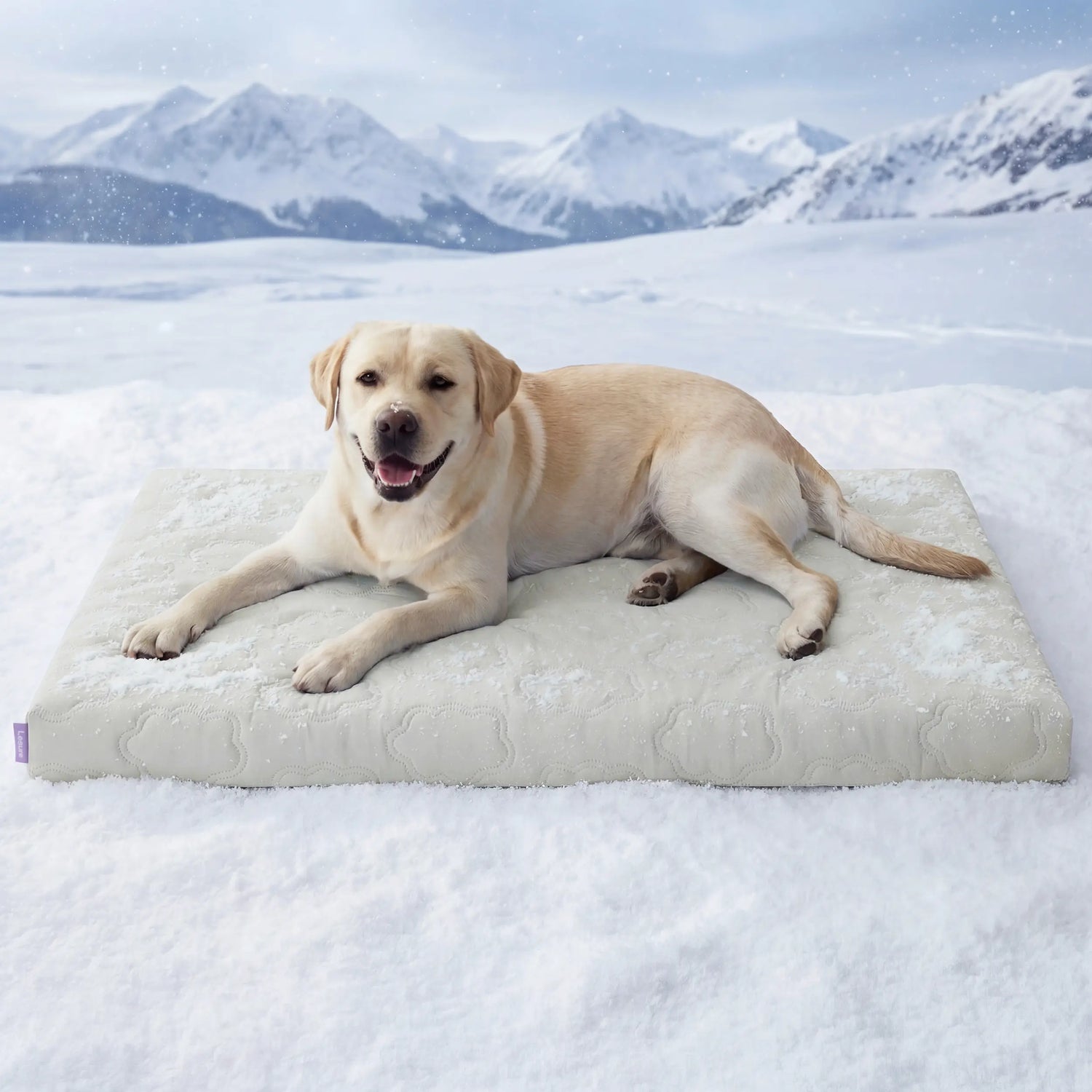Bedsure Cooling Thin & Thick Mat for Dogs – Q-MAX>0.4 Washable Pet Cooling Pad, No Gel, No Electric, Non-Slip Summer Crate Bed for Large Dogs Summervibes