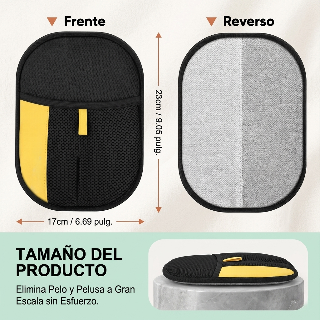 Guante Quitapelos para Mascotas