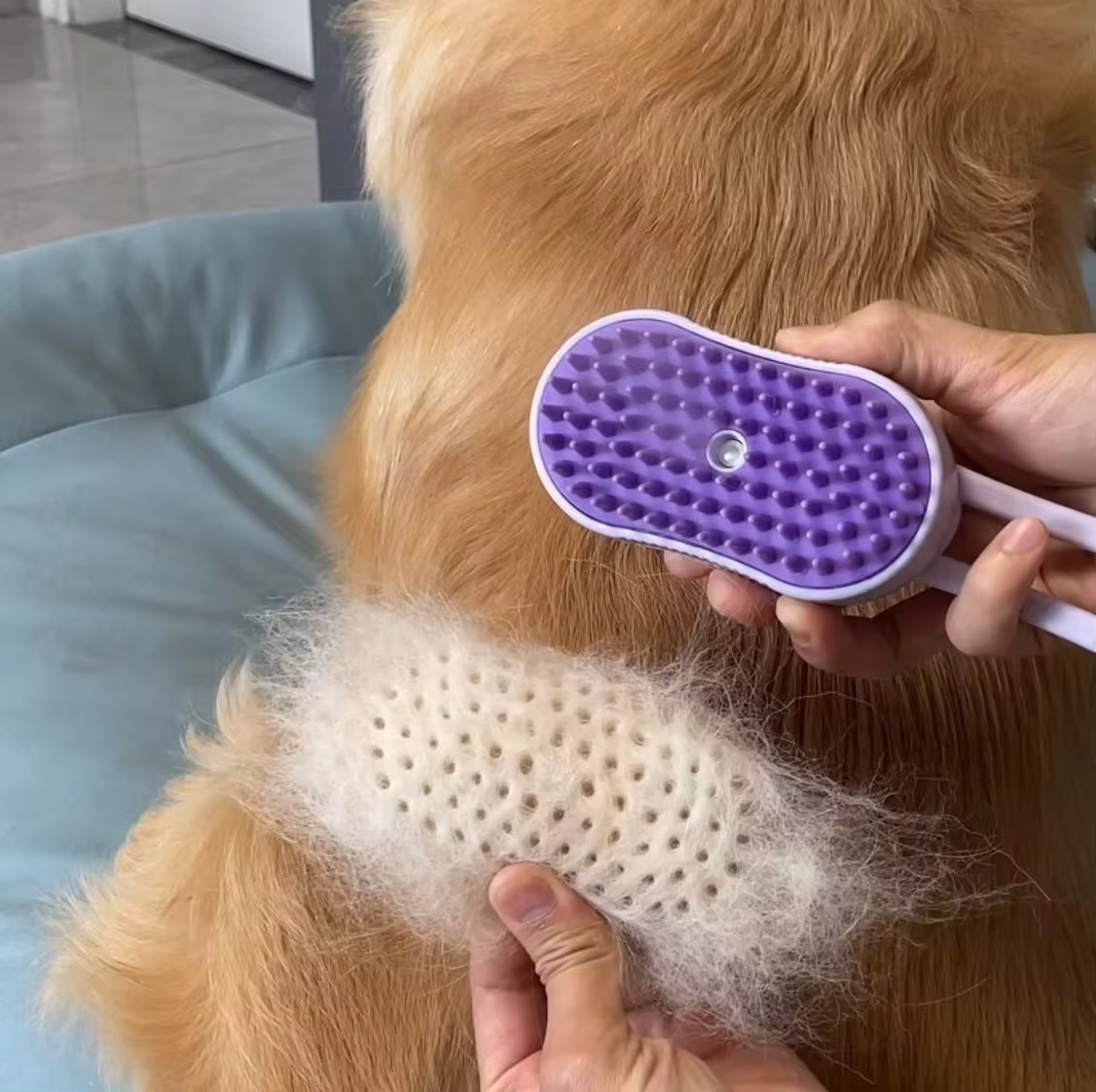 Cepillo Vaporizador para Mascotas