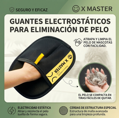 Guante Quitapelos para Mascotas